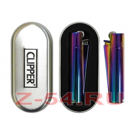 Зажиг. Кремниевая CLIPPER ICY Color металл (CM0S090X)0